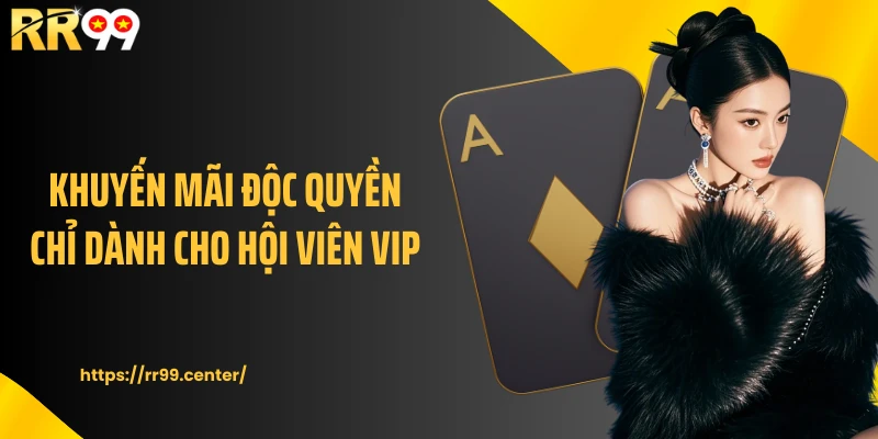 Khuyến mãi độc quyền chỉ dành cho hội viên VIP