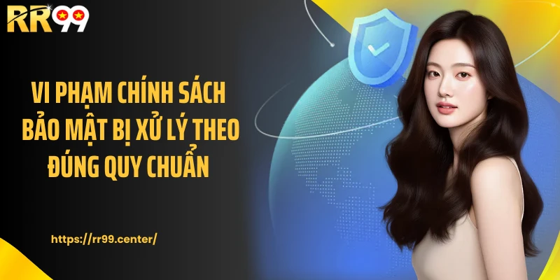 Vi phạm chính sách bảo mật bị xử lý theo đúng quy chuẩn